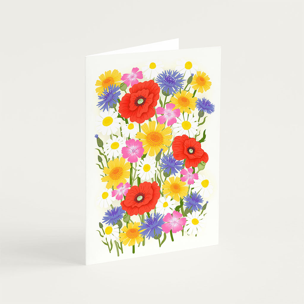 Cornfield Annuals Greetings Card