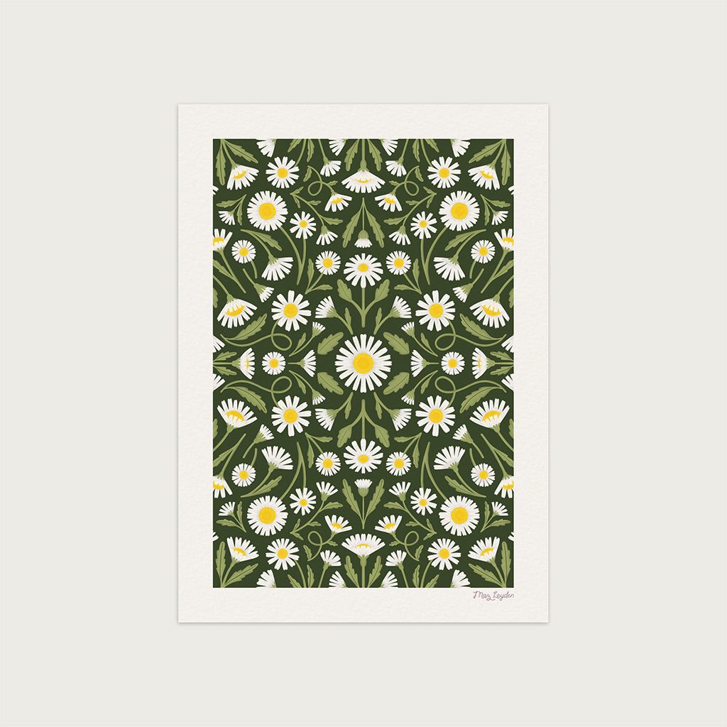 Heritage Daisies Art Print