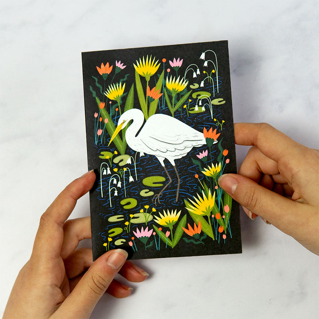 Great Egret Greetings Card