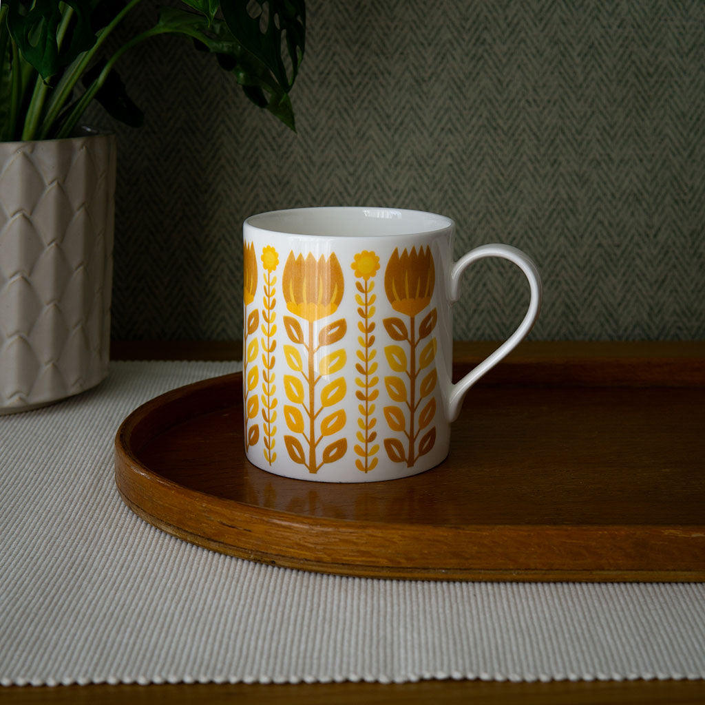 Vintage Yellow Mug