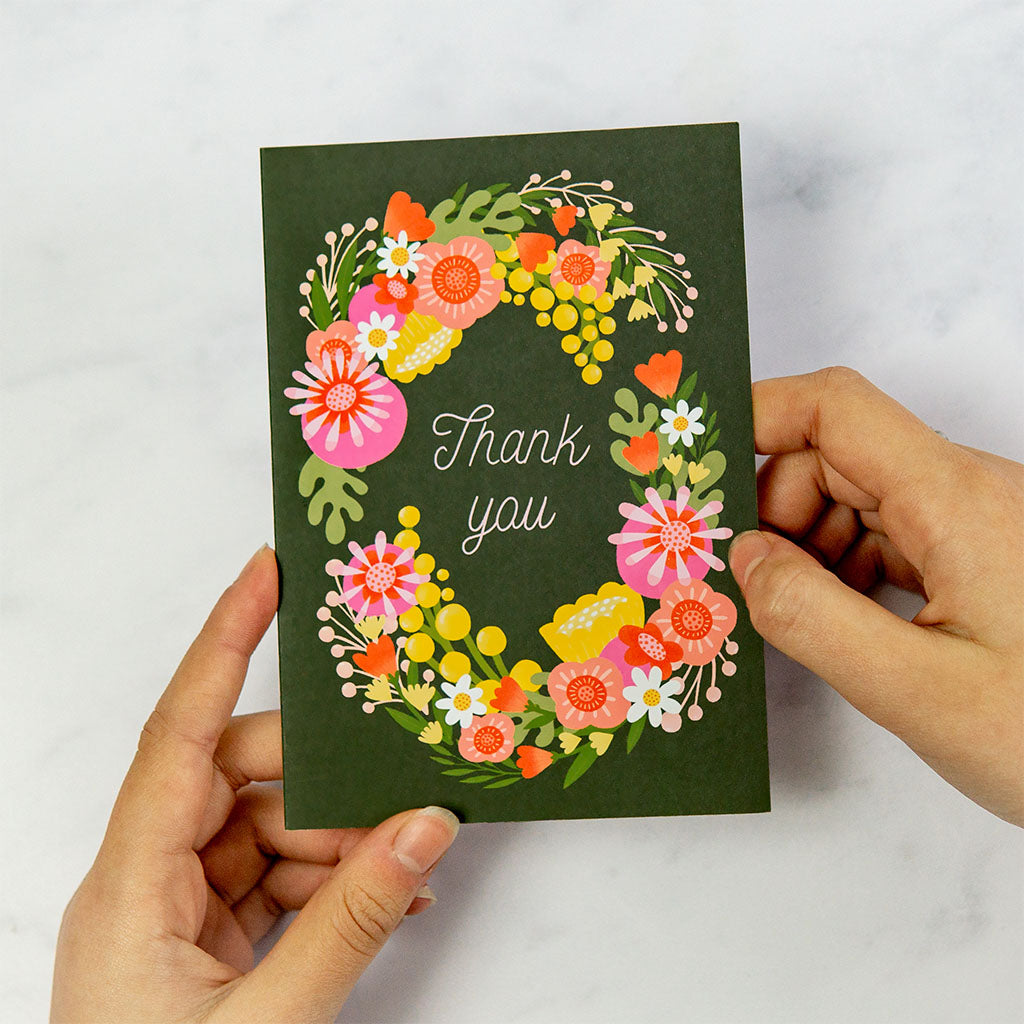 Thank You Greetings Card