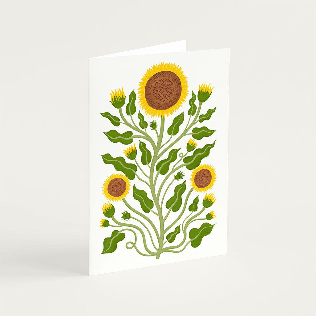 Sunflowers Greetings Card