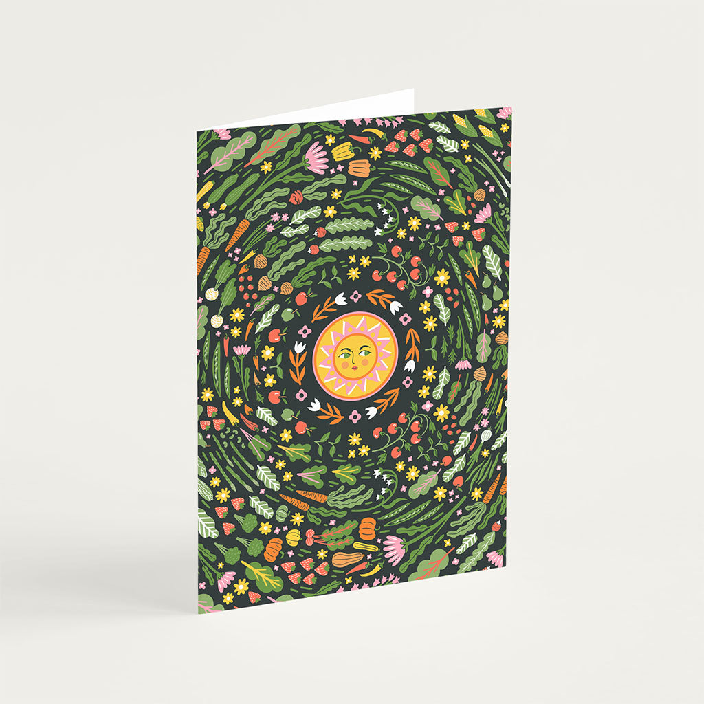 Sunshine Harvest Greetings Card