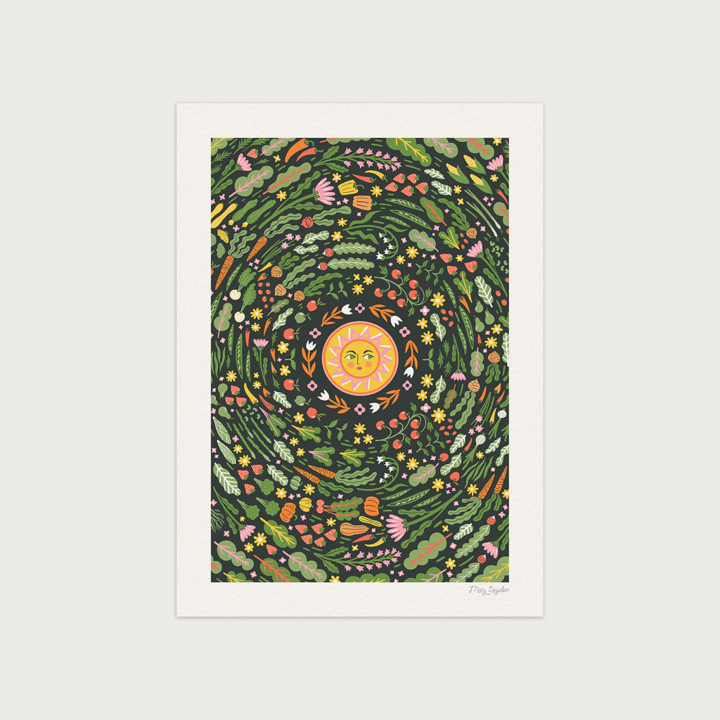 Sunshine Harvest Art Print