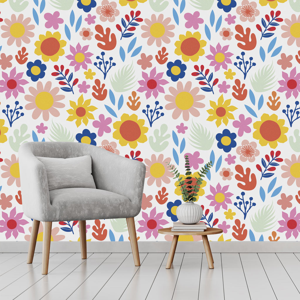 big flower wallpaper