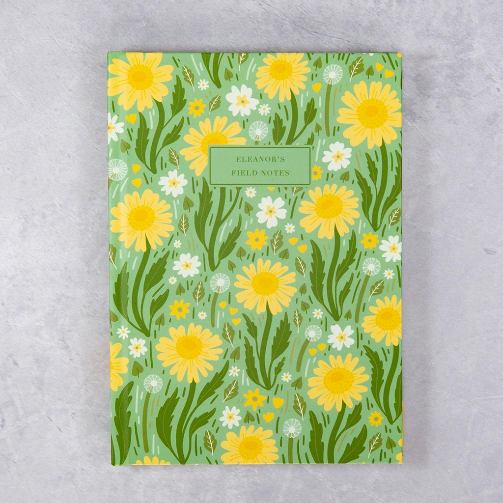 personalised notebook gift uk